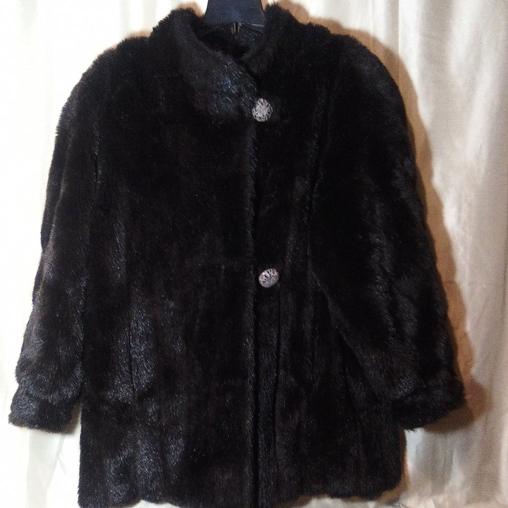Luxurious Faux Fur Coat